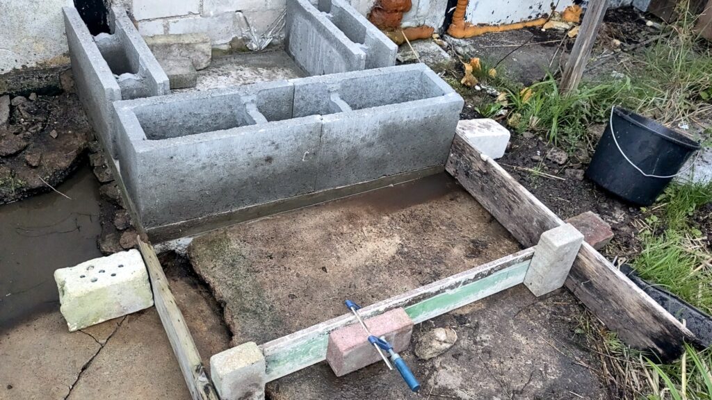 Fundament erweitern